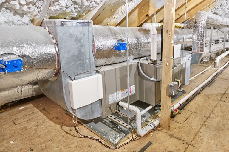 Air handler capacitor buzzing but system not starting in Cottonwood, AZ: hVAC system installed in an attic with insulated